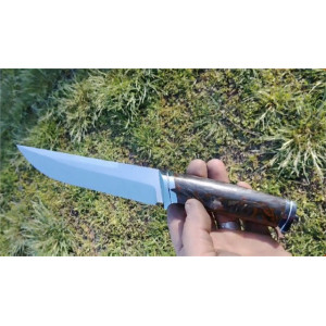 ЃАЗДА ІІ авторський ніж ручної роботи AlexKnifemaker, сталь х12мф, 61 HRC. Photo 2